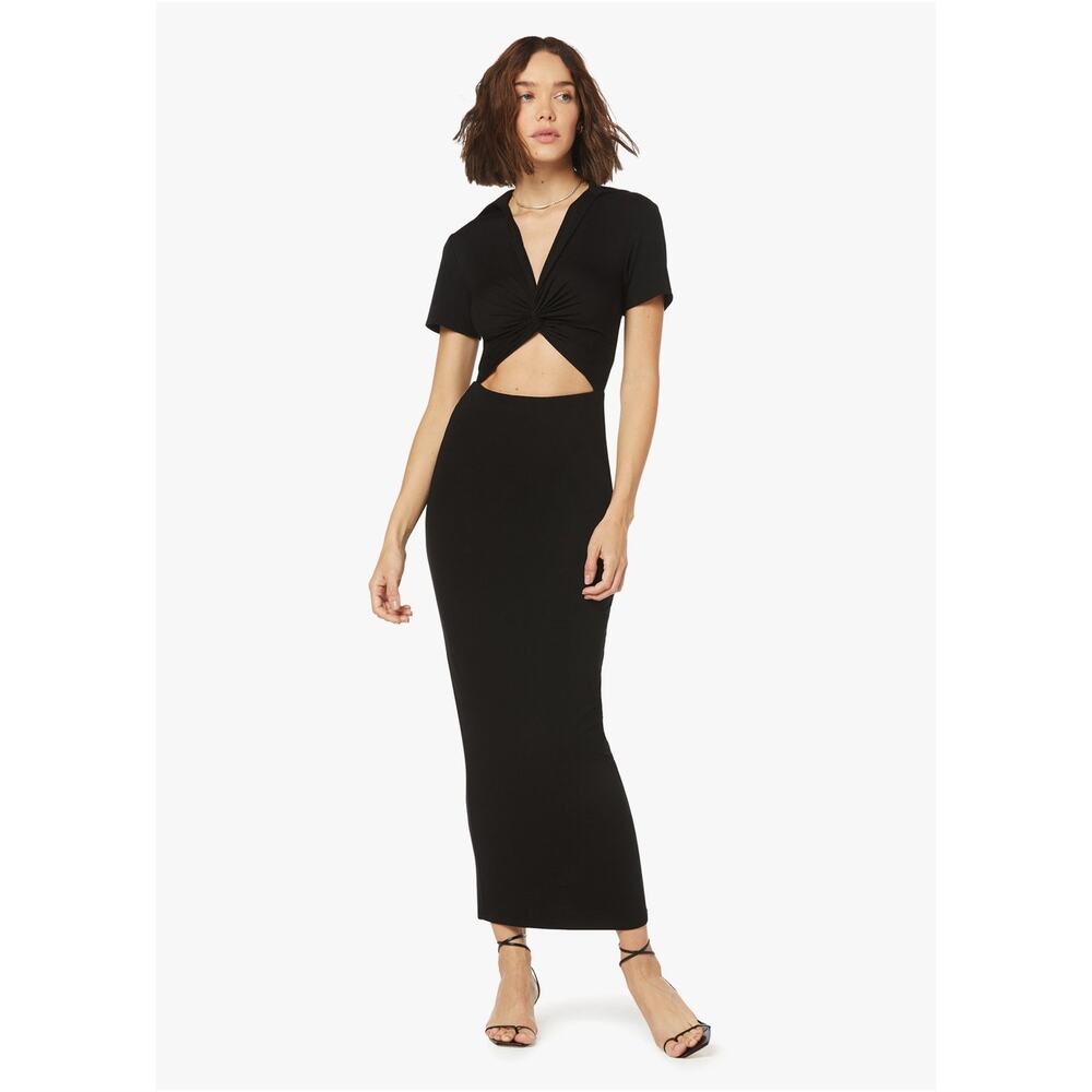 Favorite Daughter Day To Night Twist Maxi Dress Women Size M Black‎ EXCELLENT